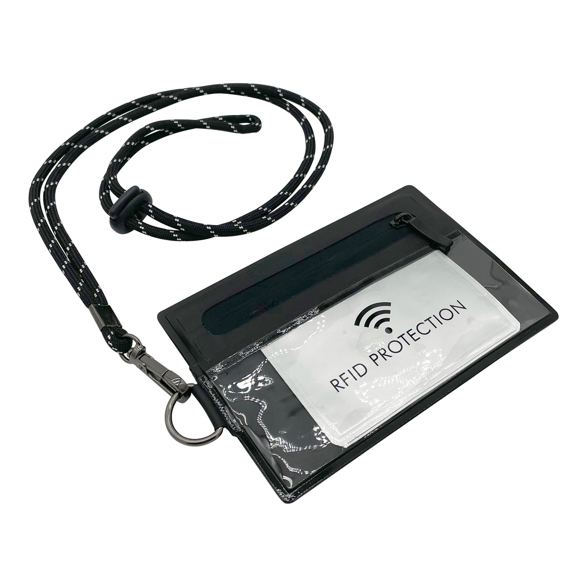 OUTDOOR SYSTEM - Pochette water-resistant translucide pour Cartes et Clés