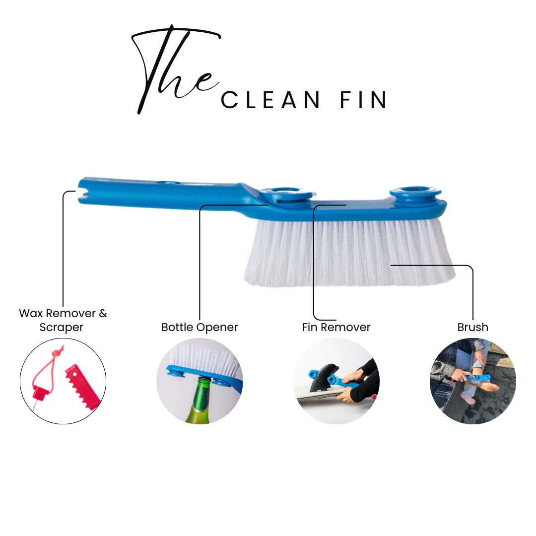 LISS - Surf Brush Multi-tool - Blue