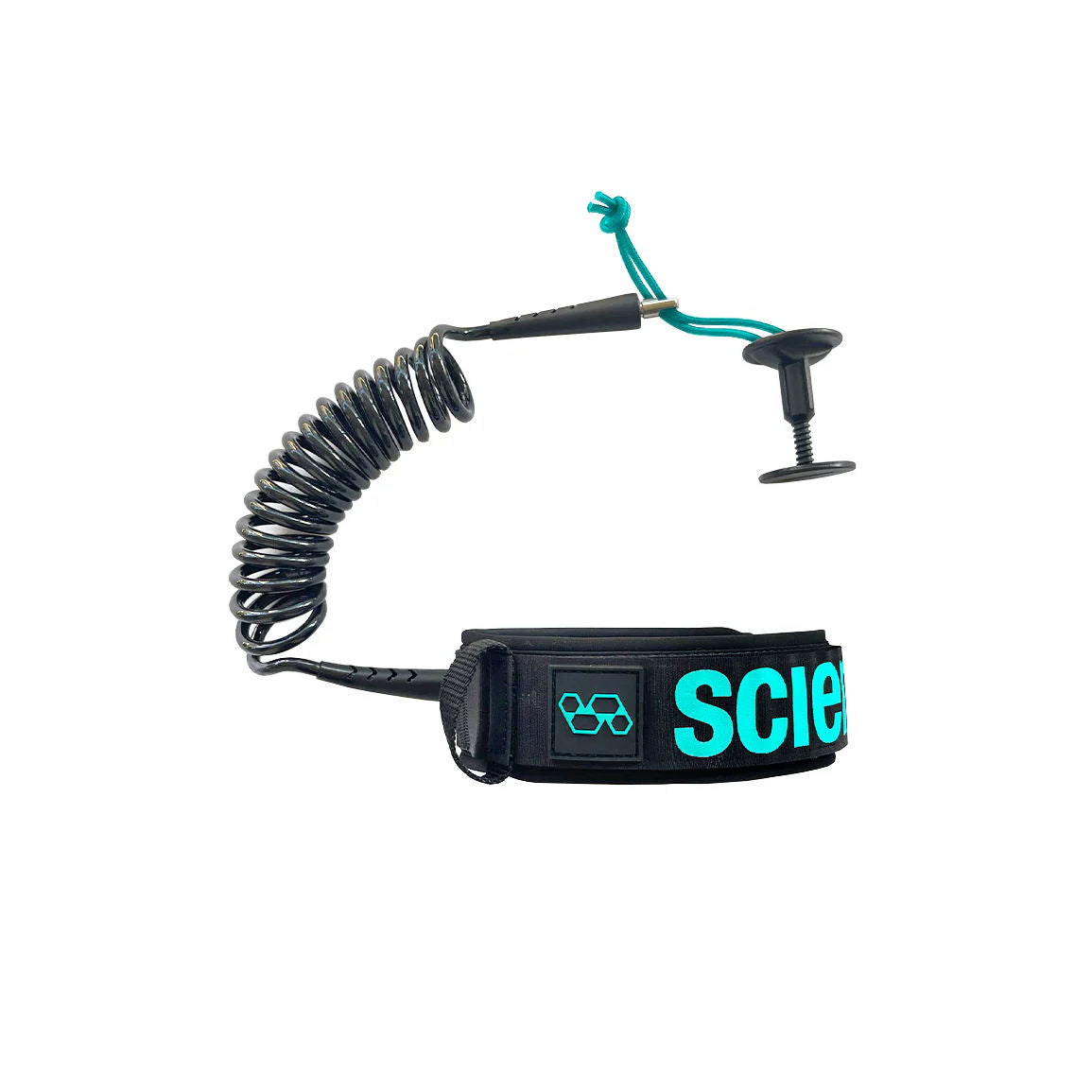 SCIENCE - Leash Biceps Bodyboard - Essentials - Black / Aqua