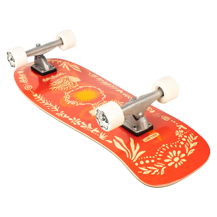 CARVER x GRL SWIRL CX Collab - Surf Skate Complet Val Laforge model - 31"
