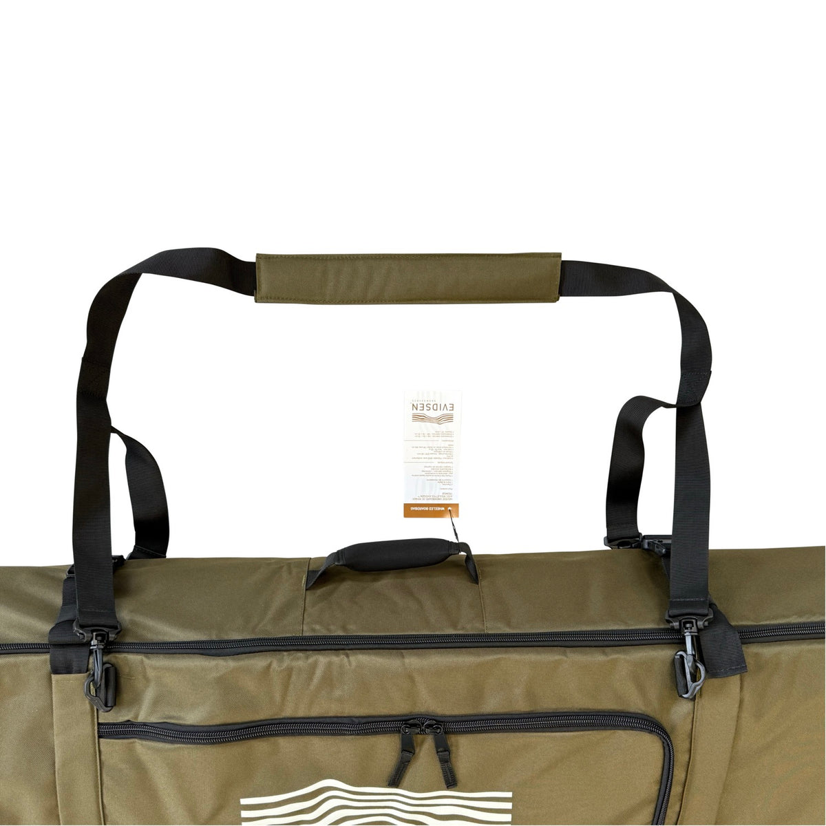 EVIDSEN - TROMSØ Travel Snowboard Bag Wheeled - Khaki