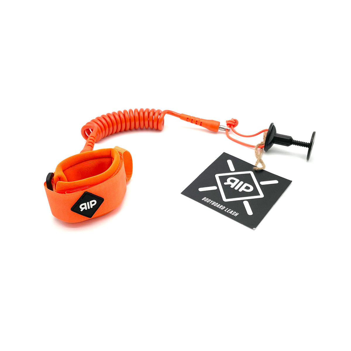 RIP - Leash Poignet Bodyboard Pro Series - Orange