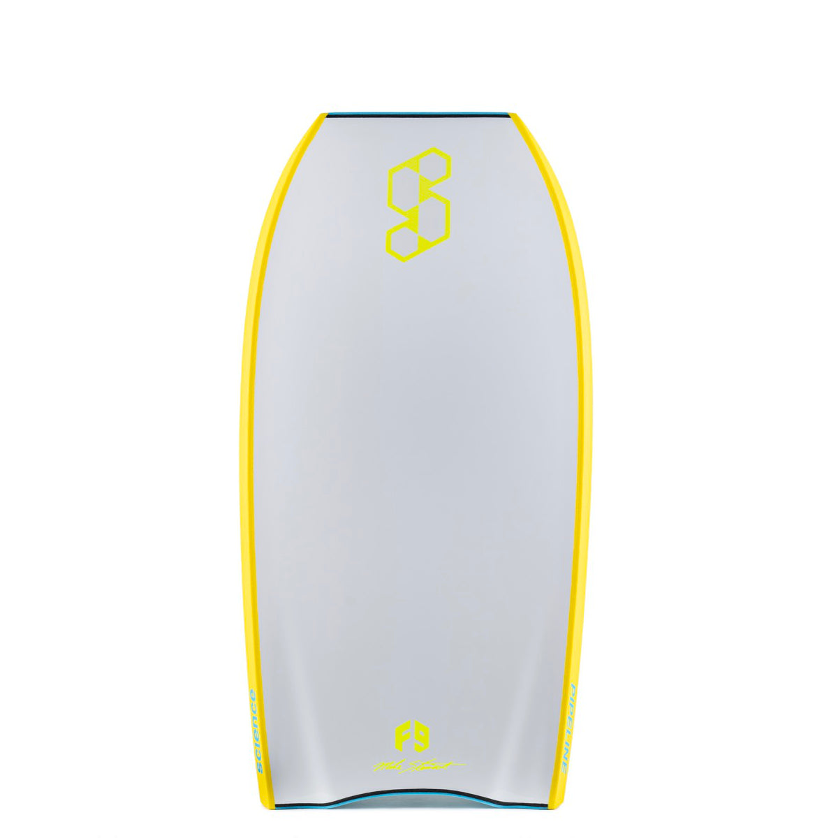 SCIENCE Bodyboards - Pipe 1x Stringer (PE) - Aqua Blue / White