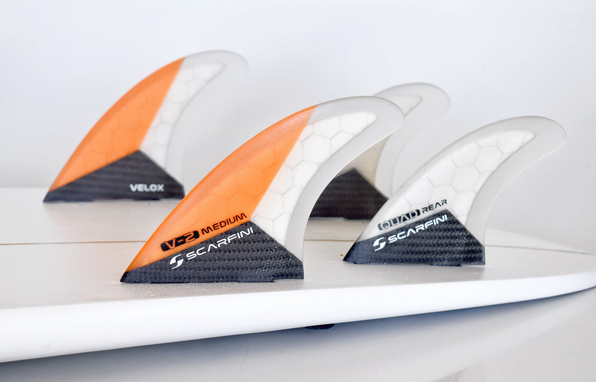 SCARFINI - VELOX CARBON 5 Fins - Taille M (Futures)
