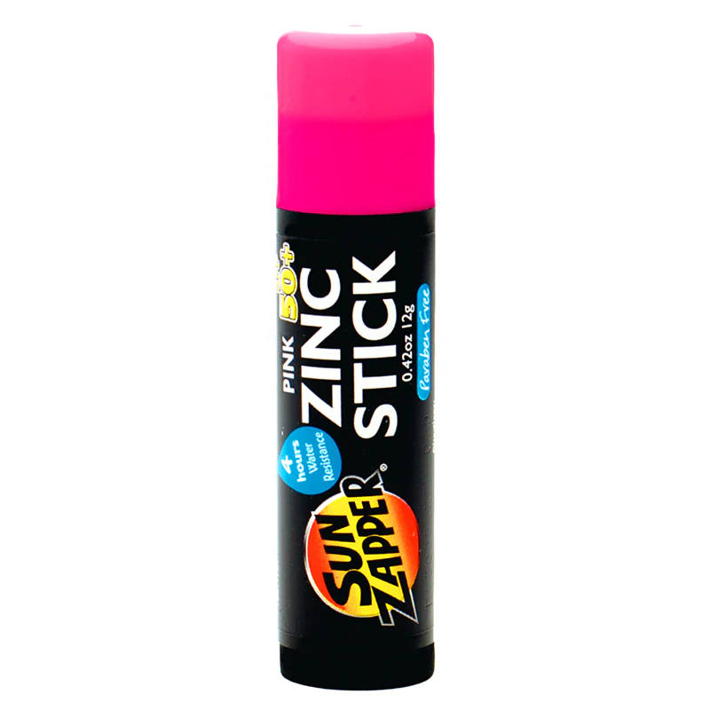 SUN ZAPPER - Barra de zinc - Rosa - SPF 30+