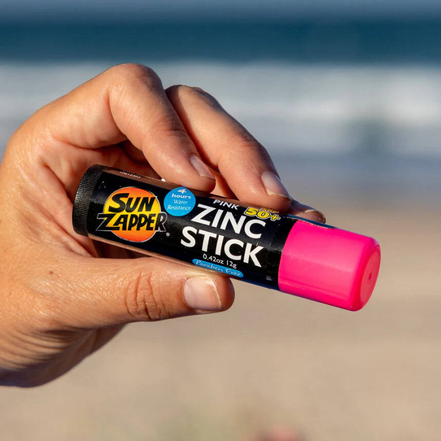 SUN ZAPPER - Barra de zinc - Rosa - SPF 30+
