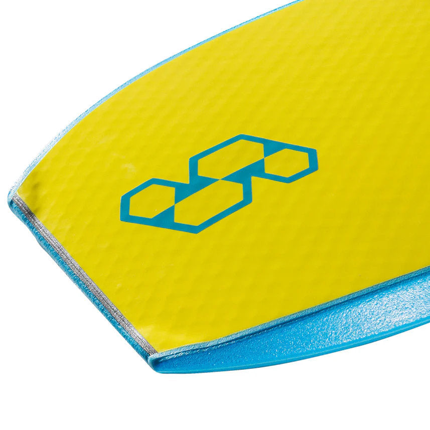 Science Bodyboard - Tanner LTD PP 1.9 Tri Quad F4 - Aqua Blue / Yellow