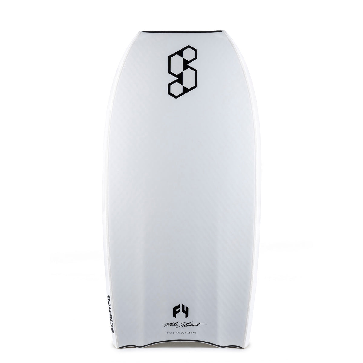 Science Bodyboard - Tanner LTD PP Tri Quad F4 - Black / White