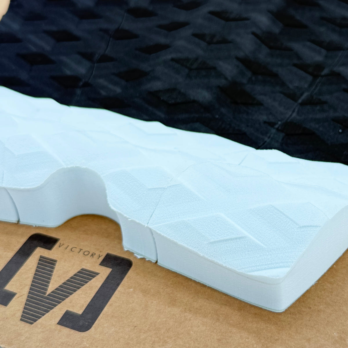 VICTORY - Grip de surf - Negro / Blanco