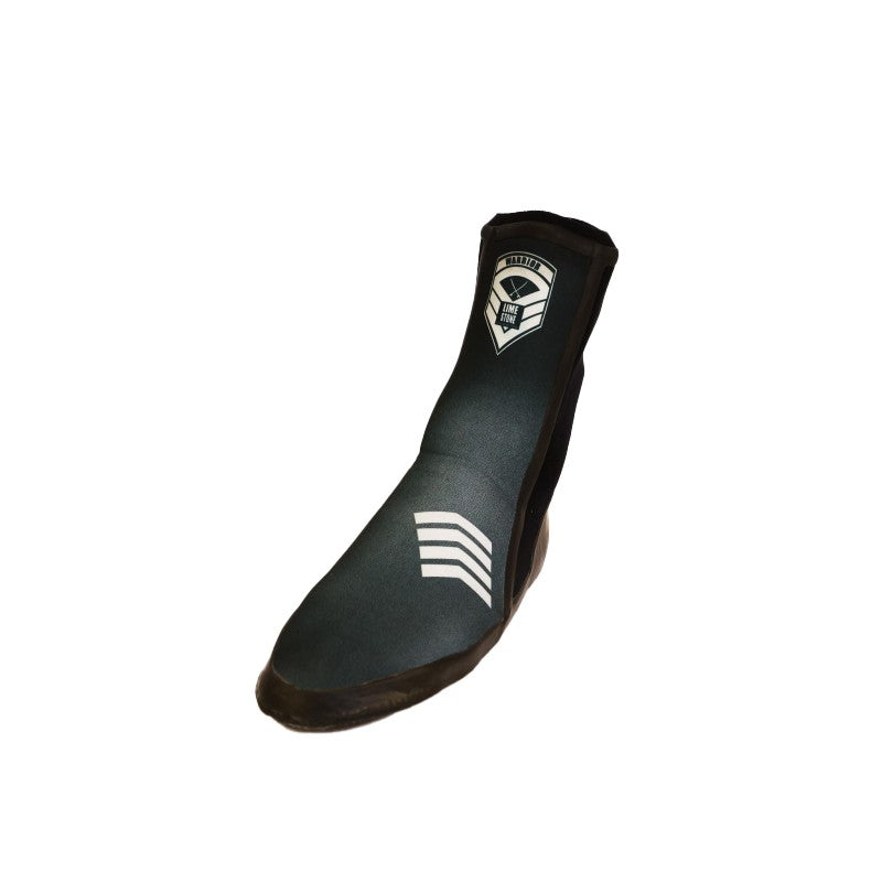 WETTY - Zapatillas de surf de neopreno - Warrior - 3mm - Negro