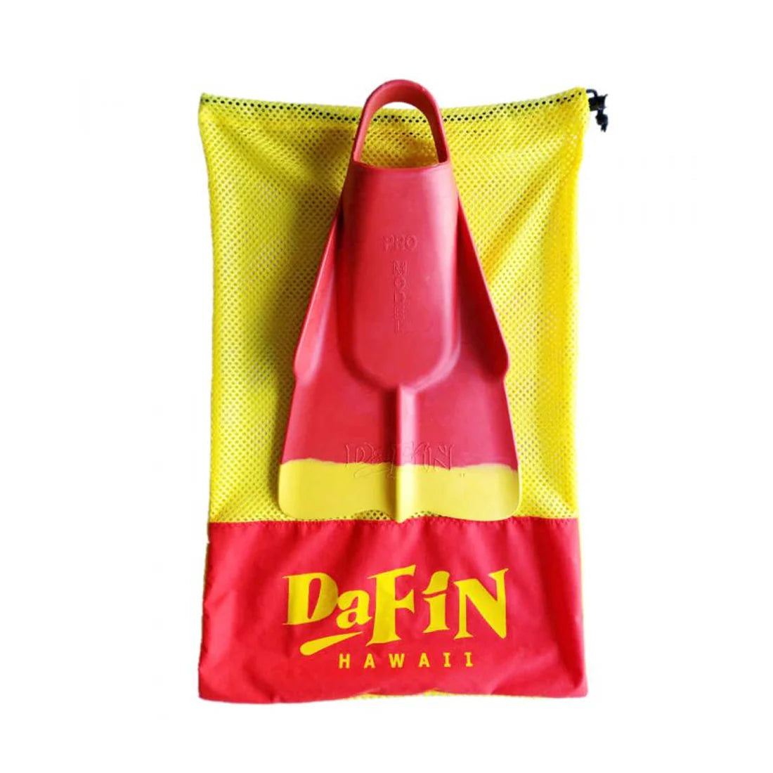 DA FIN - Palmes bodyboard, bodysurf, lifeguard - Red / Yellow