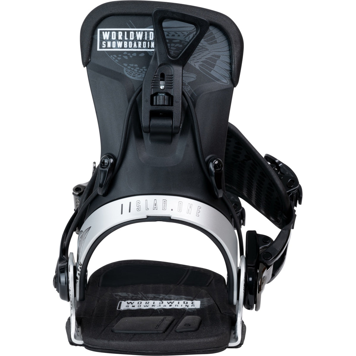 SP BINDINGS - Fixations Snowboard - Slab One 2025 (Multi Entry) - Silver
