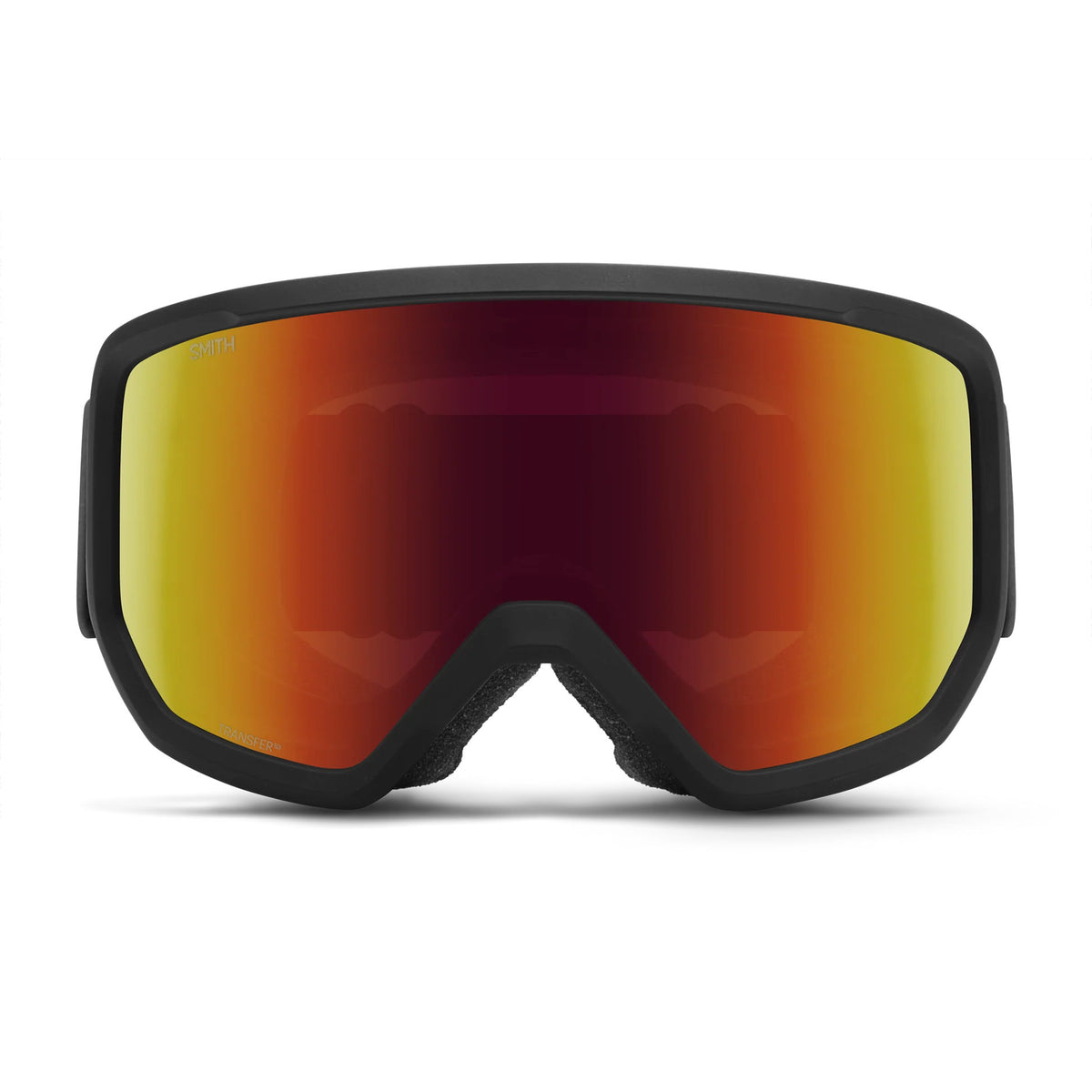 SMITH - Masque Snowboard Transfer - Black / Red Sol-X Mirror
