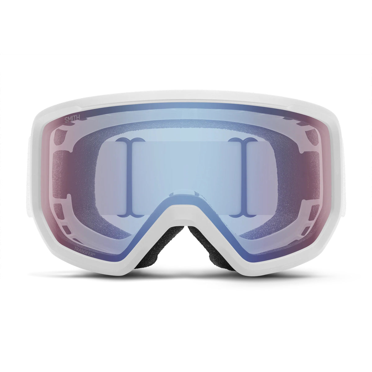 SMITH - Snowboard Goggle - Transfer - White / Blue Sensor Mirror