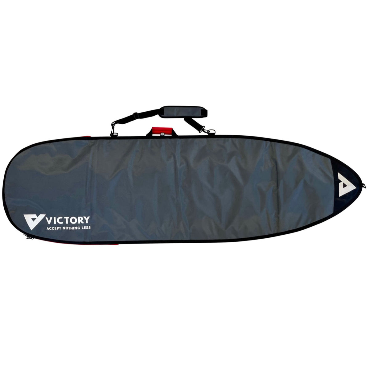 VICTORY - Housse Surf Fish / Hybrid 5MM - 7'2 - Grey / Black