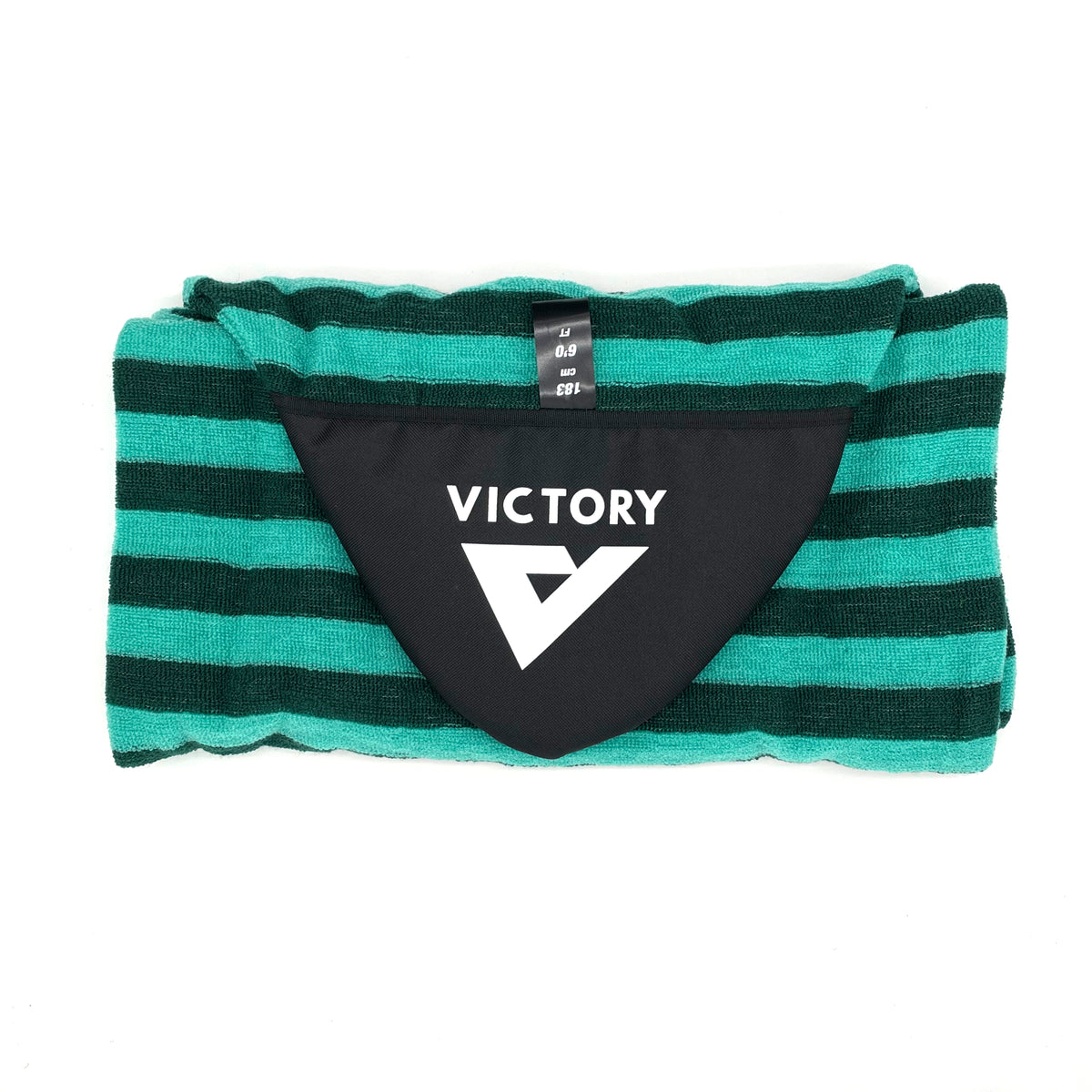 VICTORY - Housse chaussette surf - Retro / Fish / Hybrid - 6'0 - Turquoise / Grey