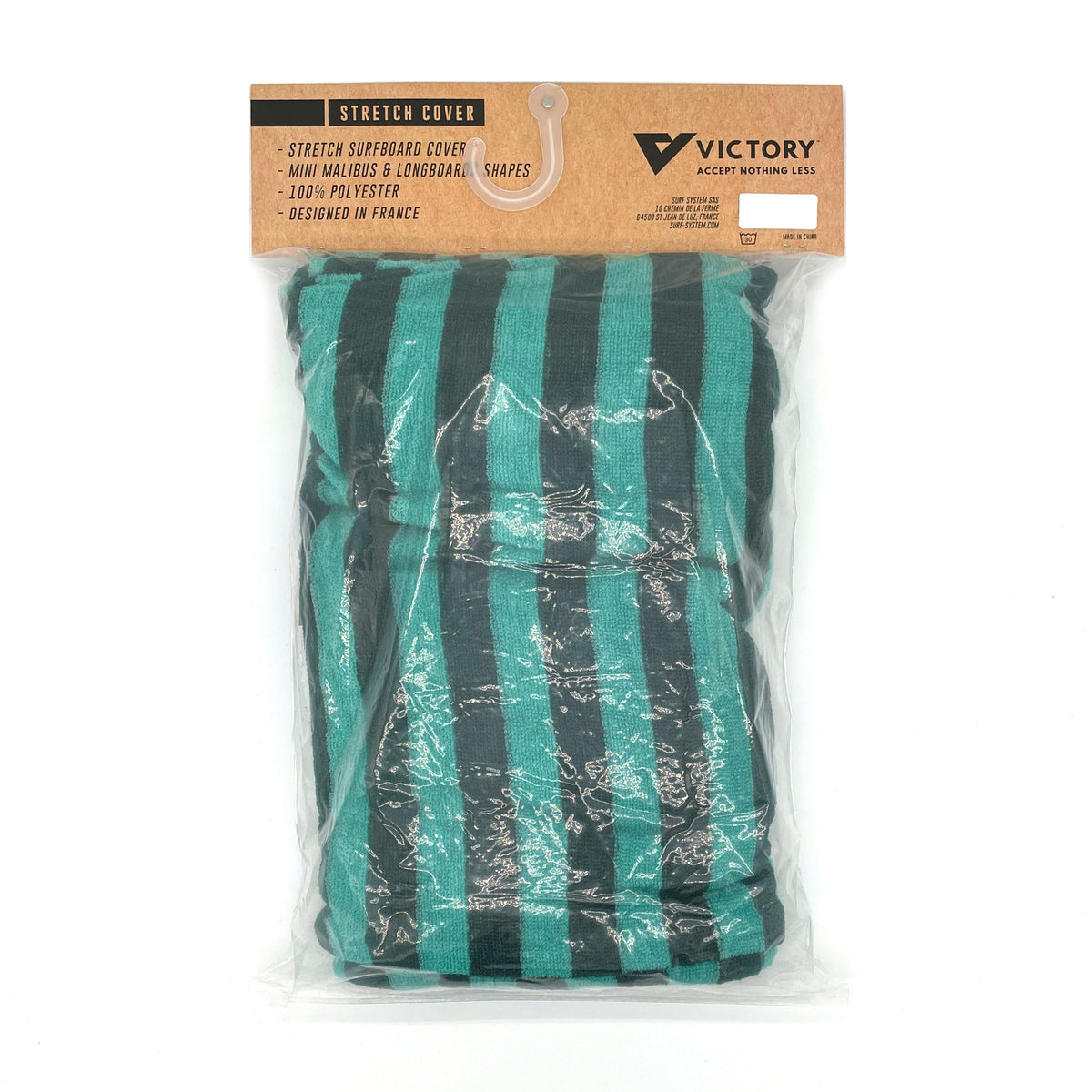 VICTORY - Housse chaussette longboard - 8'0 - Turquoise / Grey