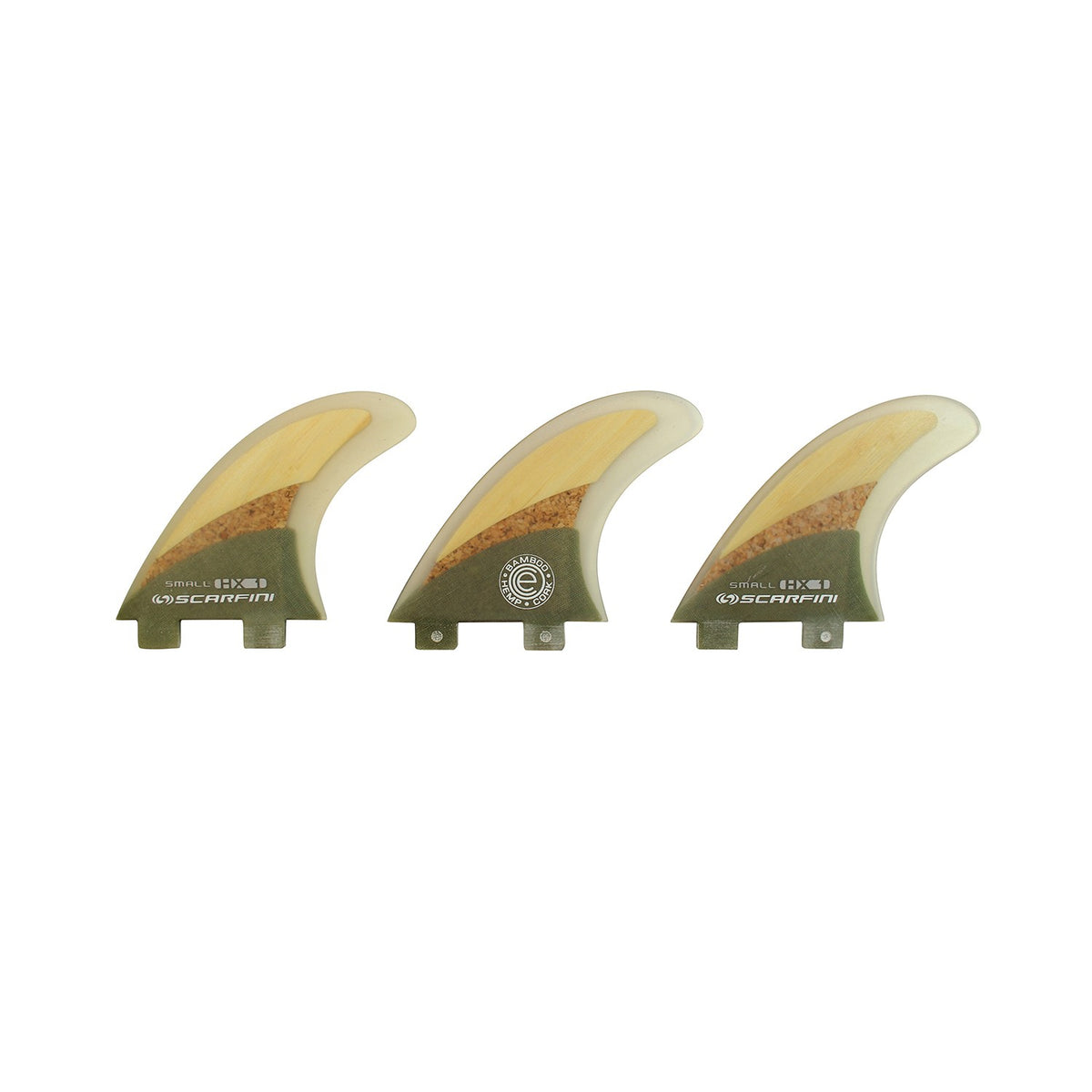 Set of 3 SCARFINI HX1 Eco fins (size S) (FCS)