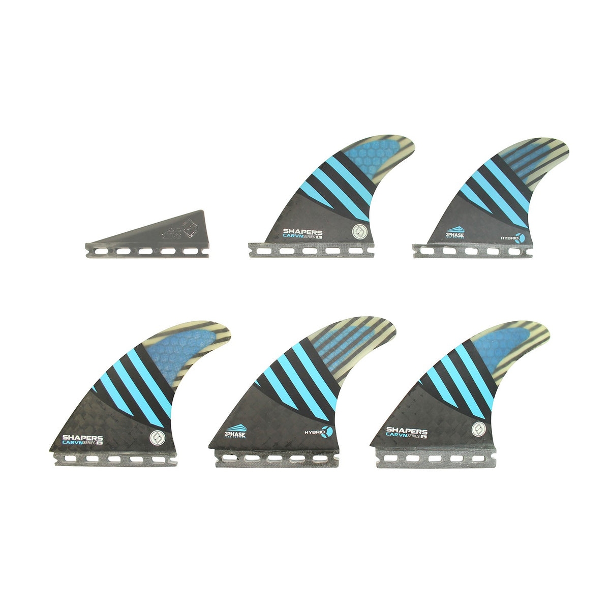 Set de 6 derives SHAPERS - HYBRID CARV'N - Large - Futures