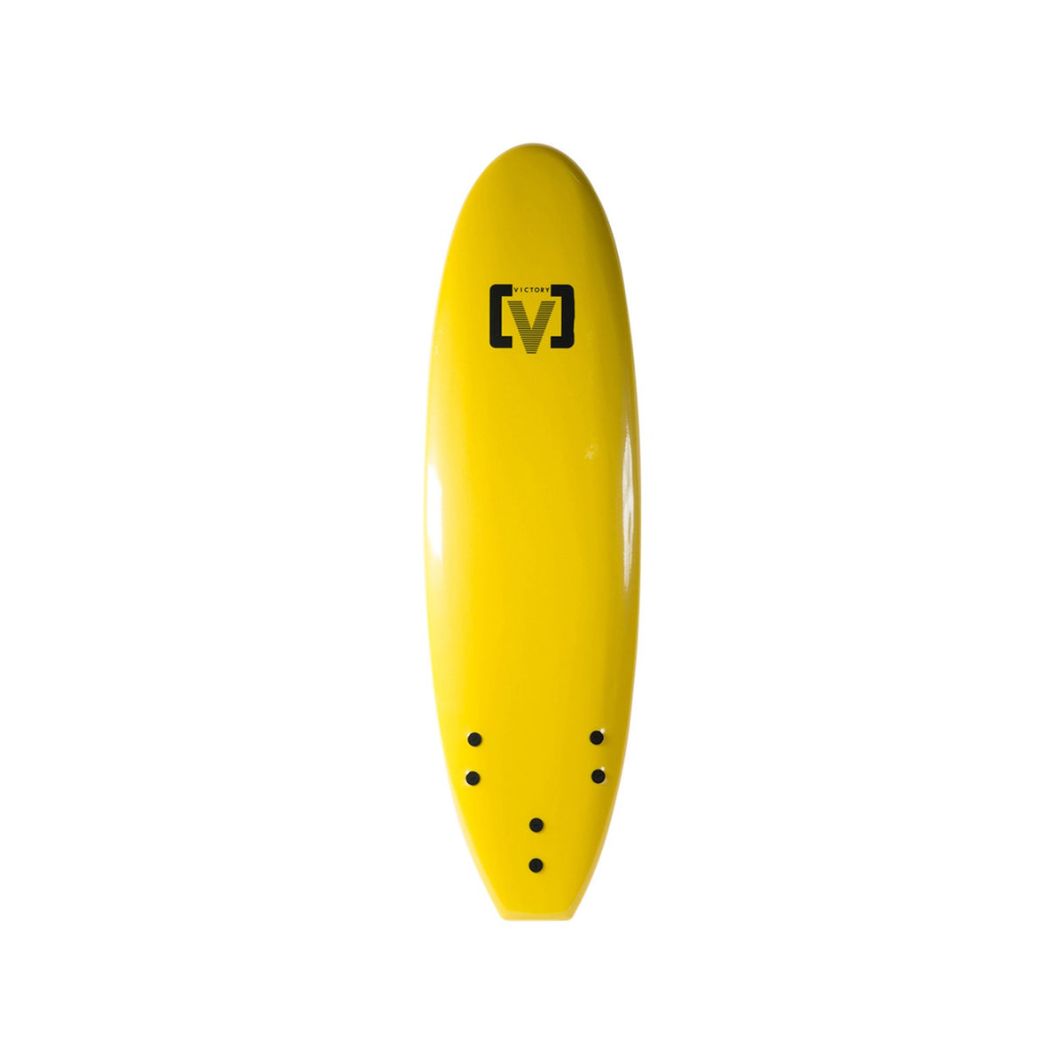 VICTORY - EPS Softboard - Planche de surf en Mousse - Malibu 7'6 - Yellow