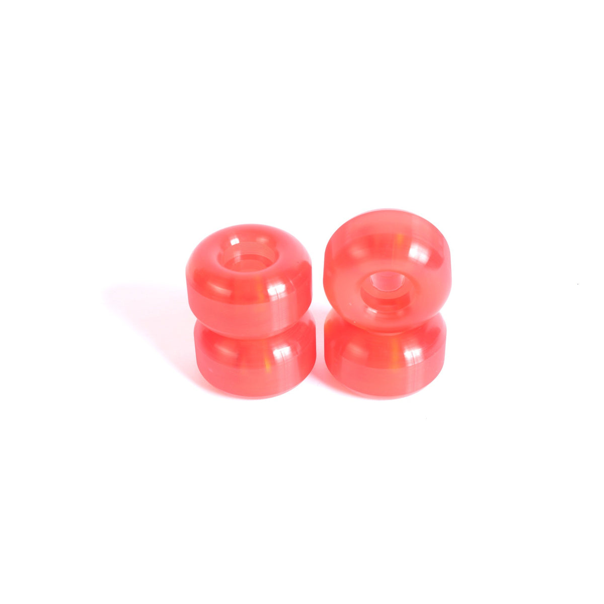 Ruedas de skate - YOCAHER 52x31mm 99a - Rojo translúcido