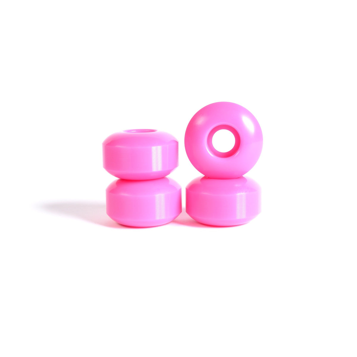 Ruedas de skate - YOCAHER 52x31mm 99a - Rosa Neón
