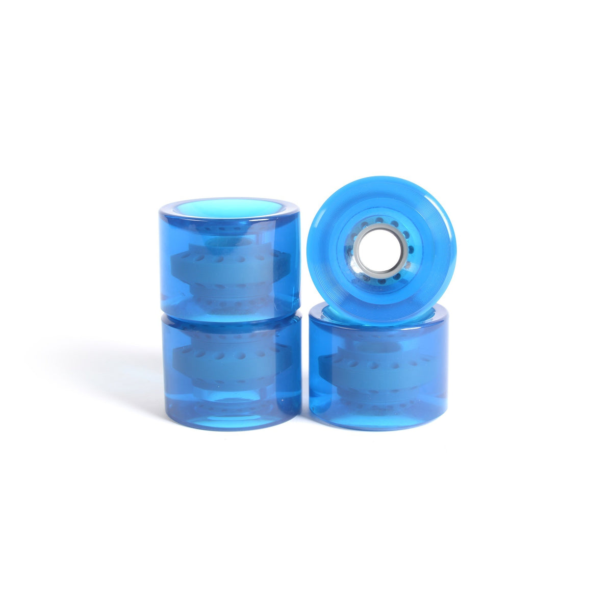 Ruedas de skate - YOCAHER 71x51mm 78a - Azul translúcido