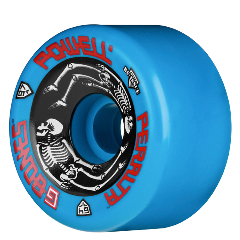 Powell Peralta - Ruedas G-Bones de 64 mm 97A - Azul