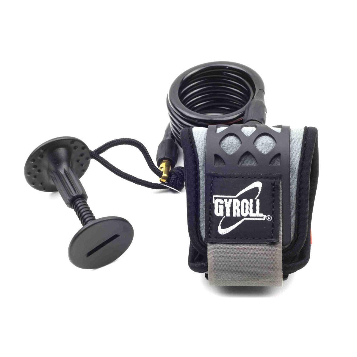 GYROLL - Correa de muñeca para bodyboard - Negro