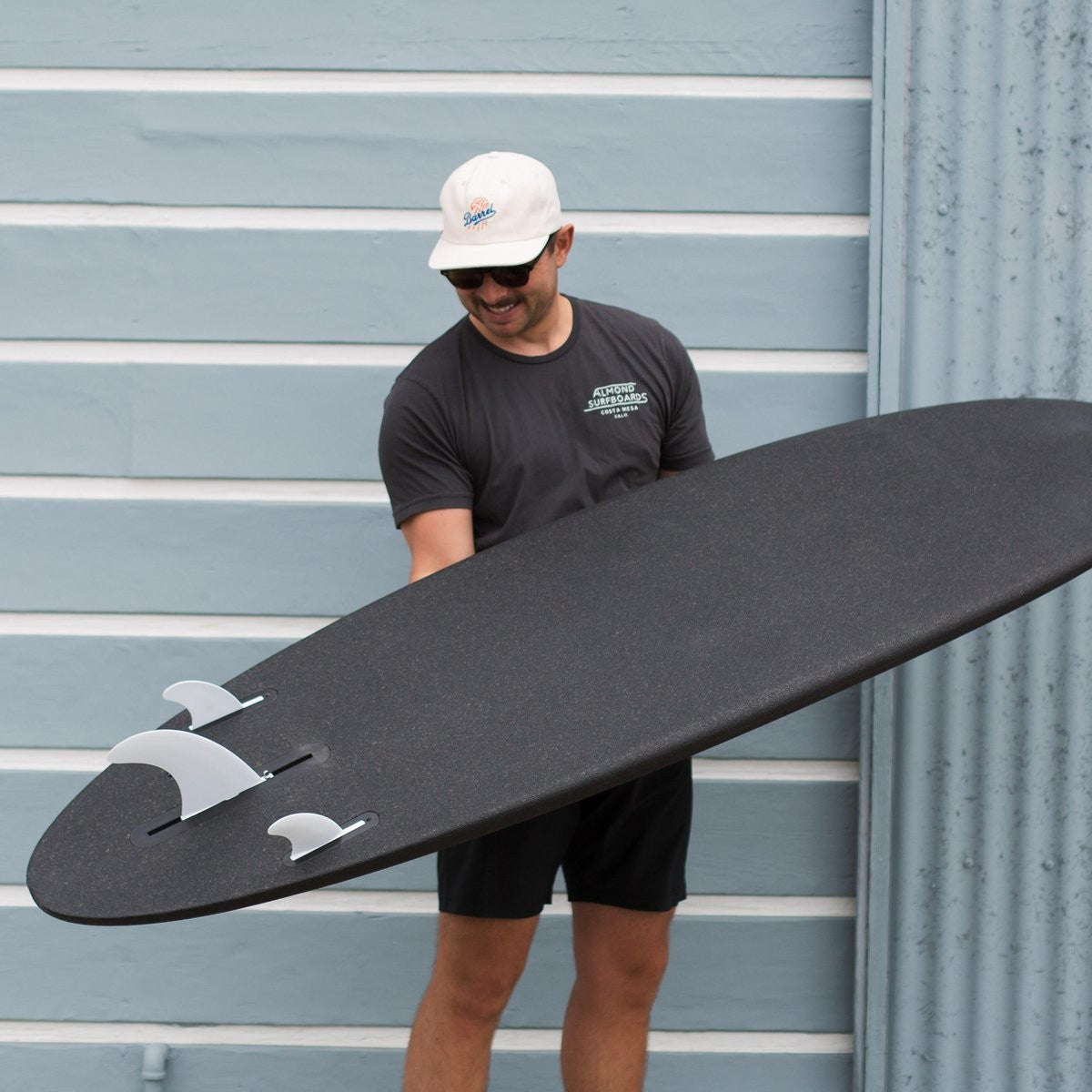 ALMOND Surfboards - R-Series 6'4 - Black