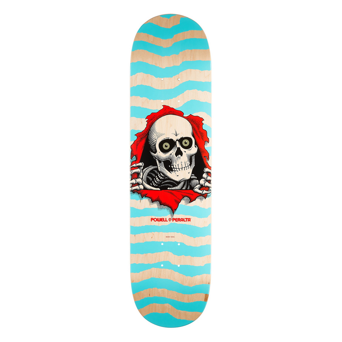Powell Peralta - Plataforma PS Ripper 8.0 x 31.45 pulgadas - Turquesa