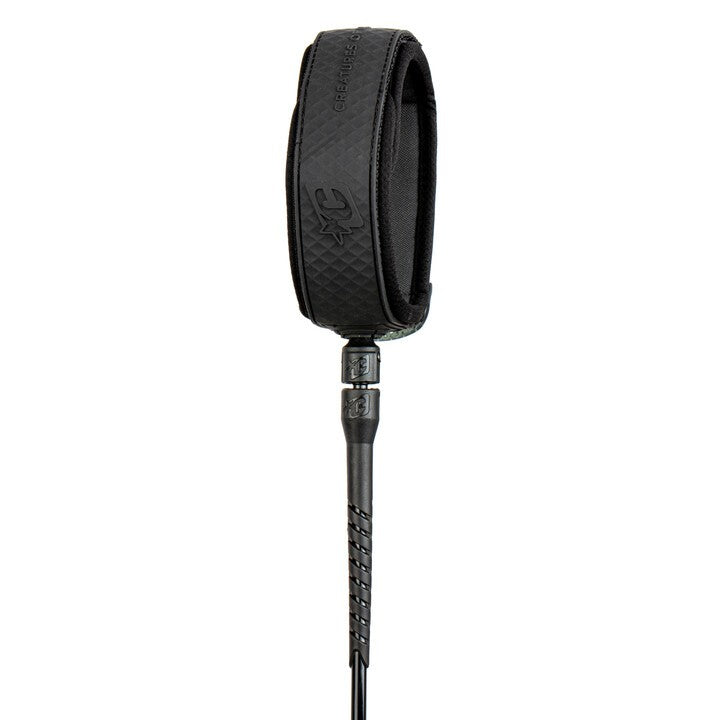 CREATURES - Reliance Longboard Leash 9 Knee - Black / Black
