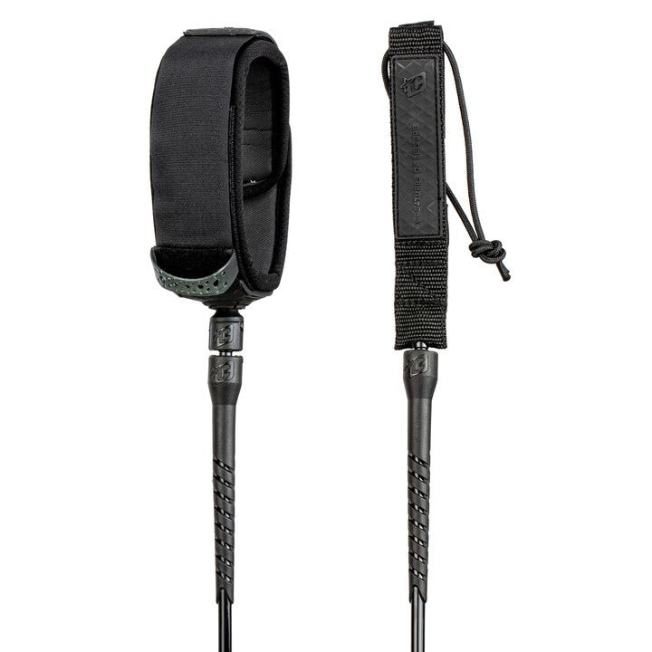CREATURES - Reliance Longboard Leash 9 Knee - Black / Black