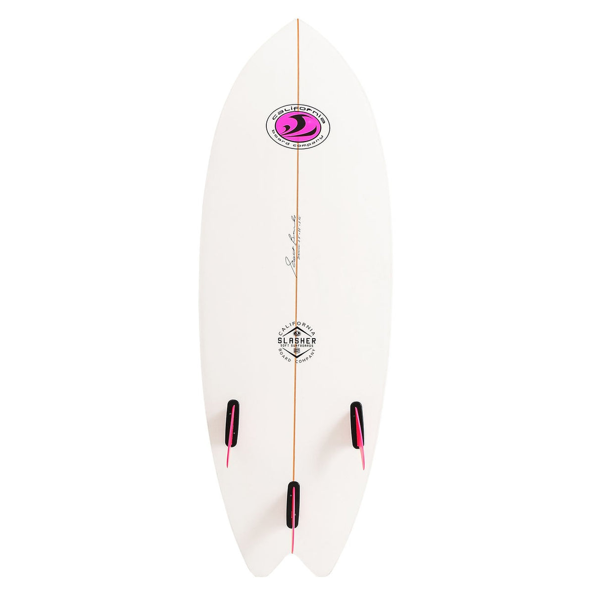CBC - Planche de surf en mousse -Softboard Slasher 5'2 Fish - White