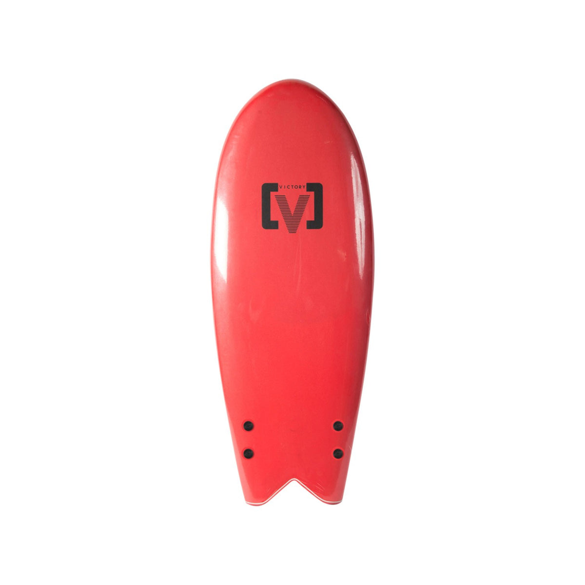 VICTORY - EPS Softboard - Tabla de surf de espuma - Torpedo 4'7 - Rojo