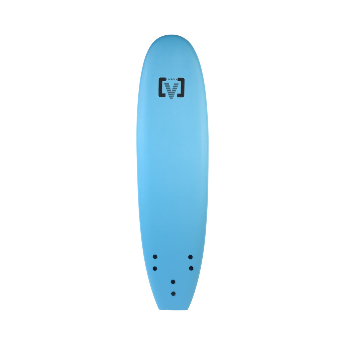 VICTORY - EPS Softboard - Planche de surf en Mousse - Malibu High Volume 7'0 - Sky Blue