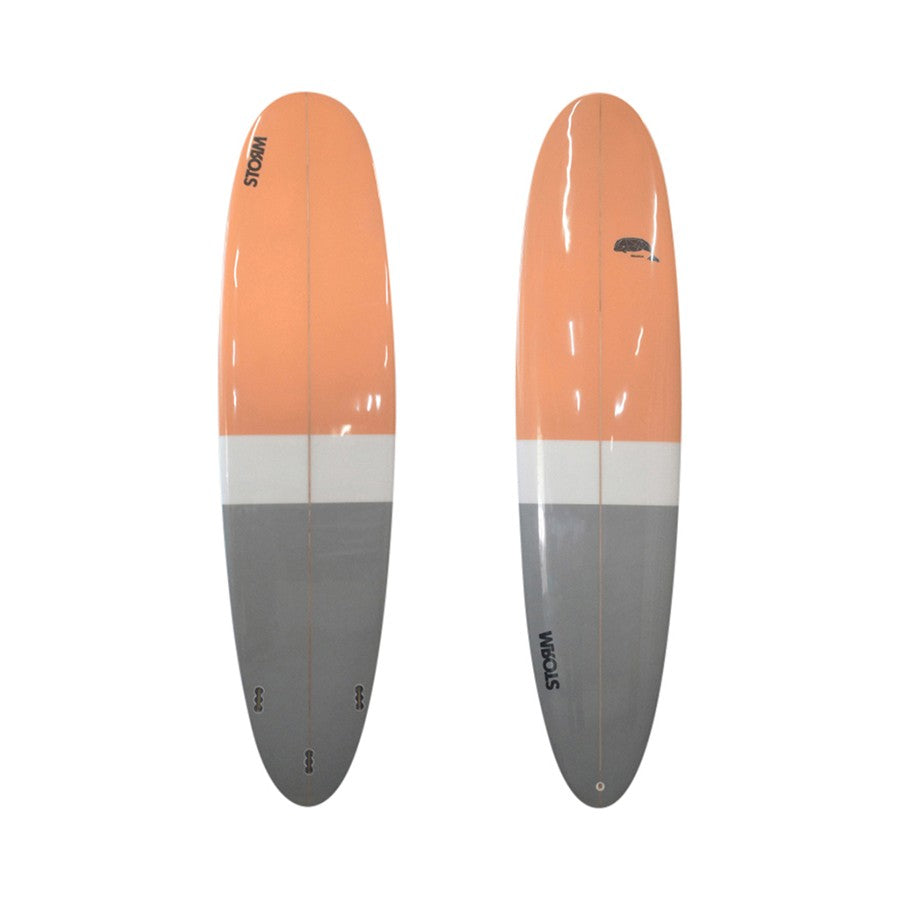 Tabla de surf STORM - Longboard - 8'0 - Blue Whale - Cola redonda