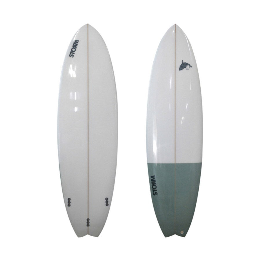 STORM Surfboard - Orca - 7'0 - Clear / Gris