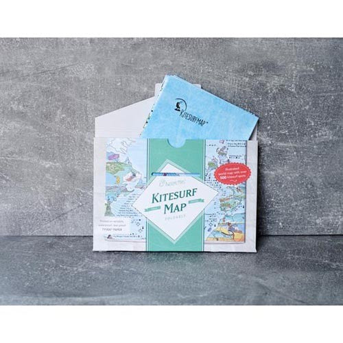 Awesome Maps - Carte du Monde - Kitesurf