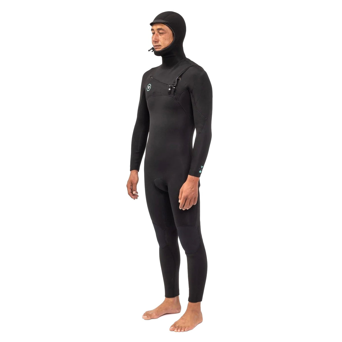 VISSLA - 7SEAS Full hooded Chest - 5/4/3MM - Black