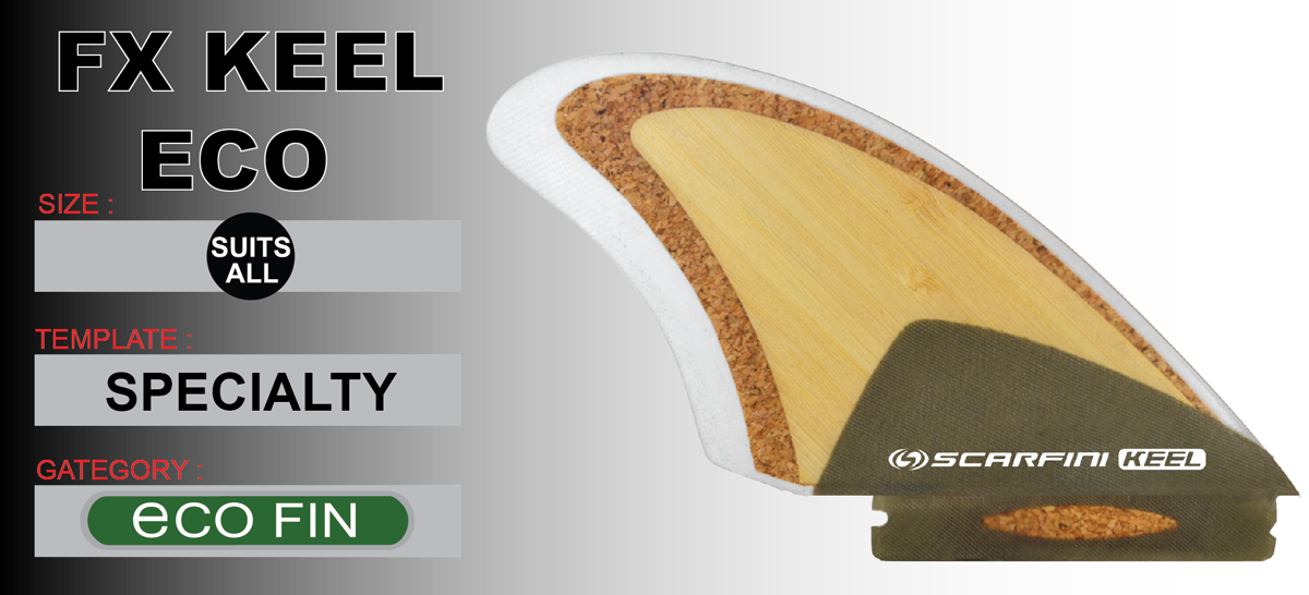 SCARFINI - FX Keel Twin Eco (Bambou/Liège/Chanvre) - Future