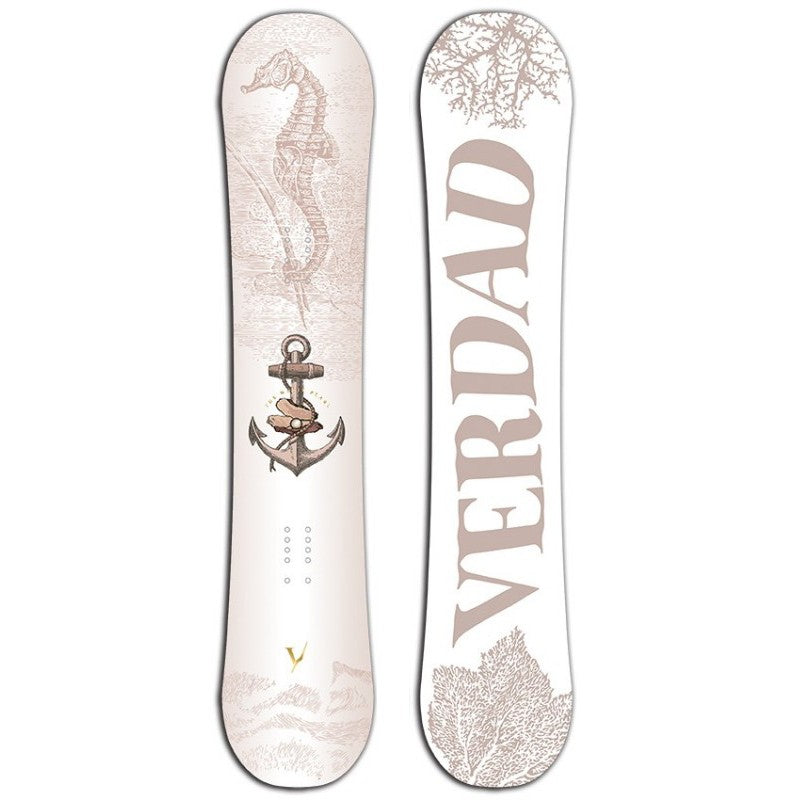 VERDAD - Planche de Snowboard - White Pearl