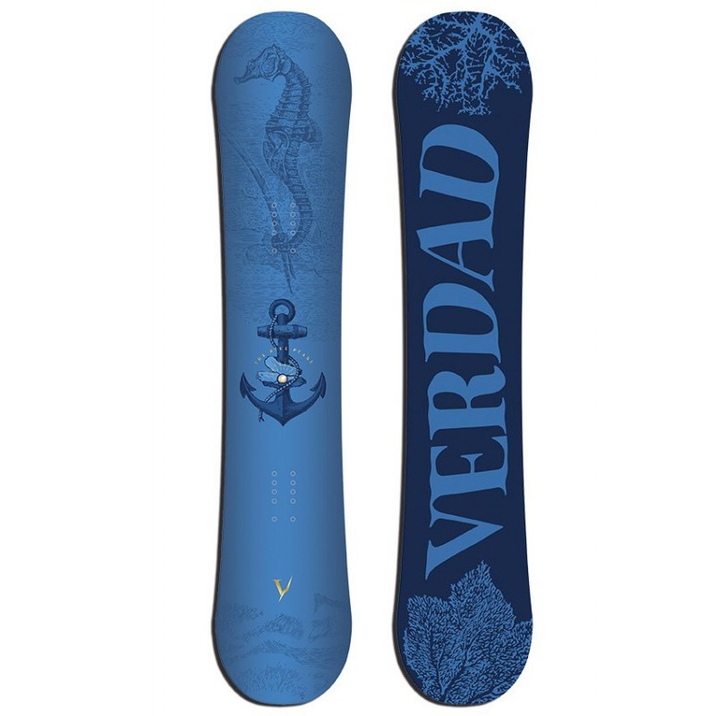 VERDAD - Planche de Snowboard Blue Pearl
