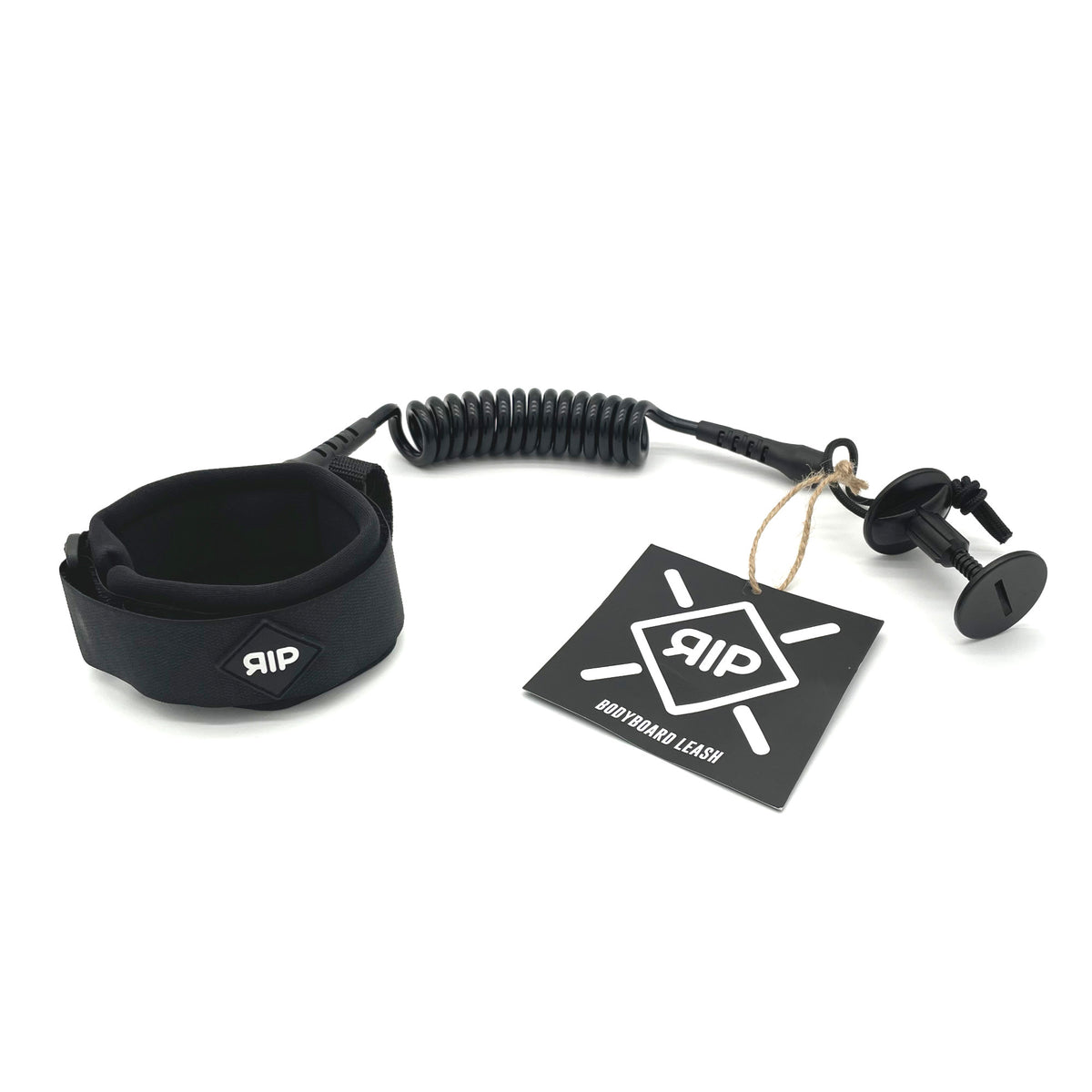 RIP - Leash Biceps Bodyboard Pro Series - Black