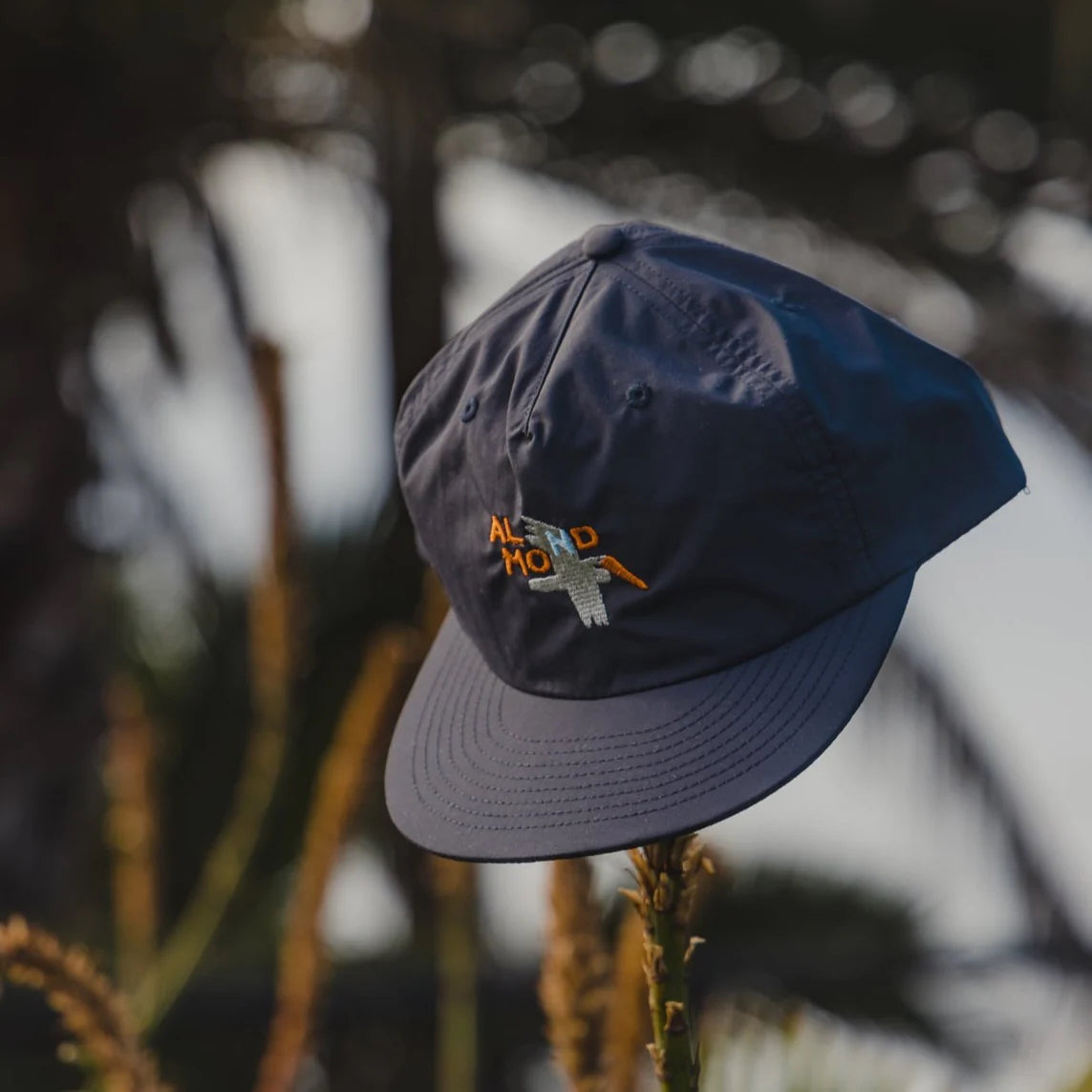 Almond - Early Bird Surf Hat - Navy