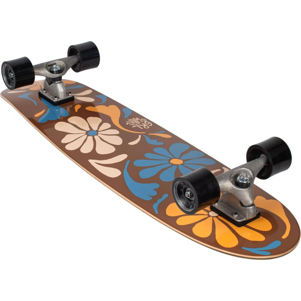 CARVER x GIRL SWIRL CX Collab - Long Swirl Complete Surfskate - 38"