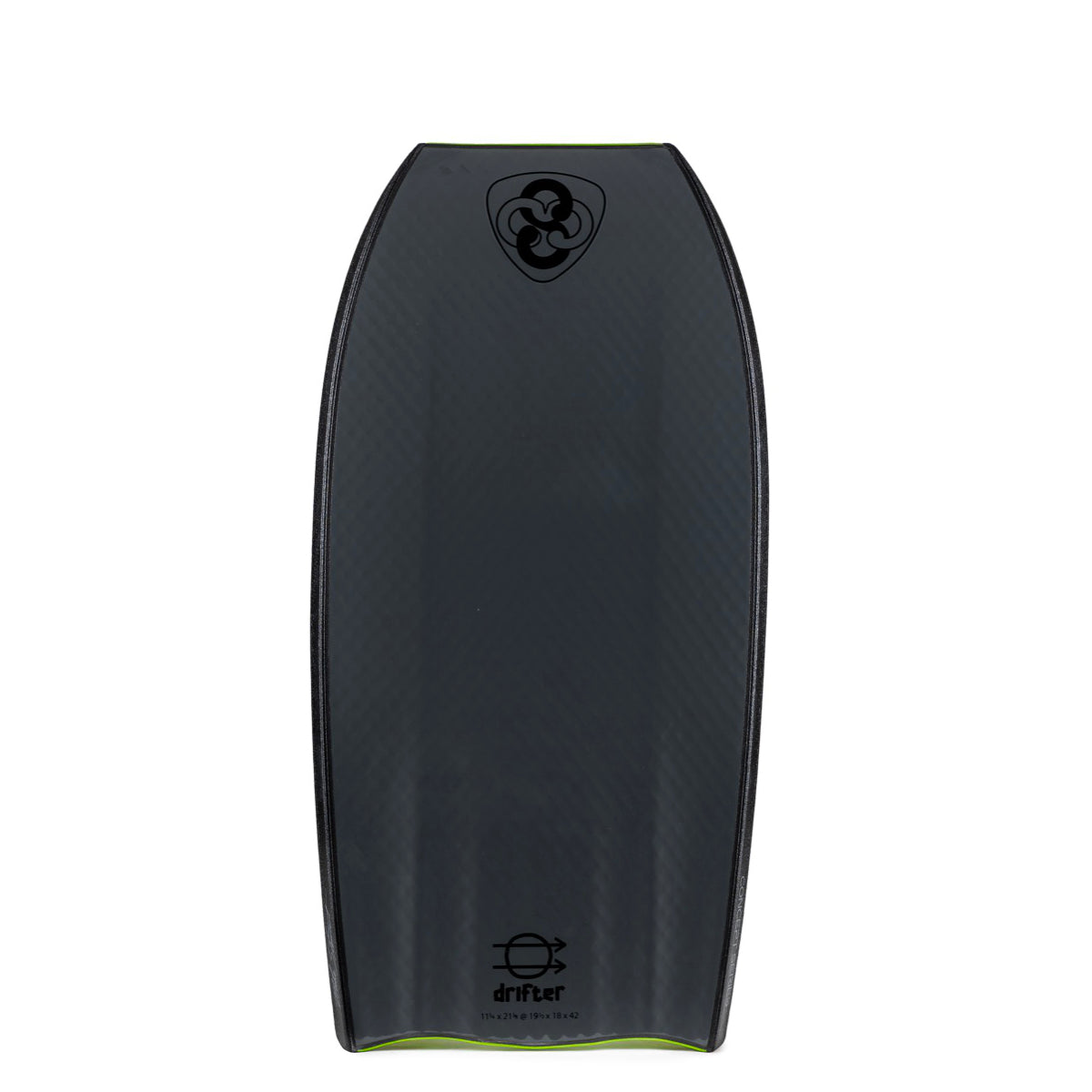 Science Bodyboard - Drifter PP 1.9 - Bright Green / Dark Grey