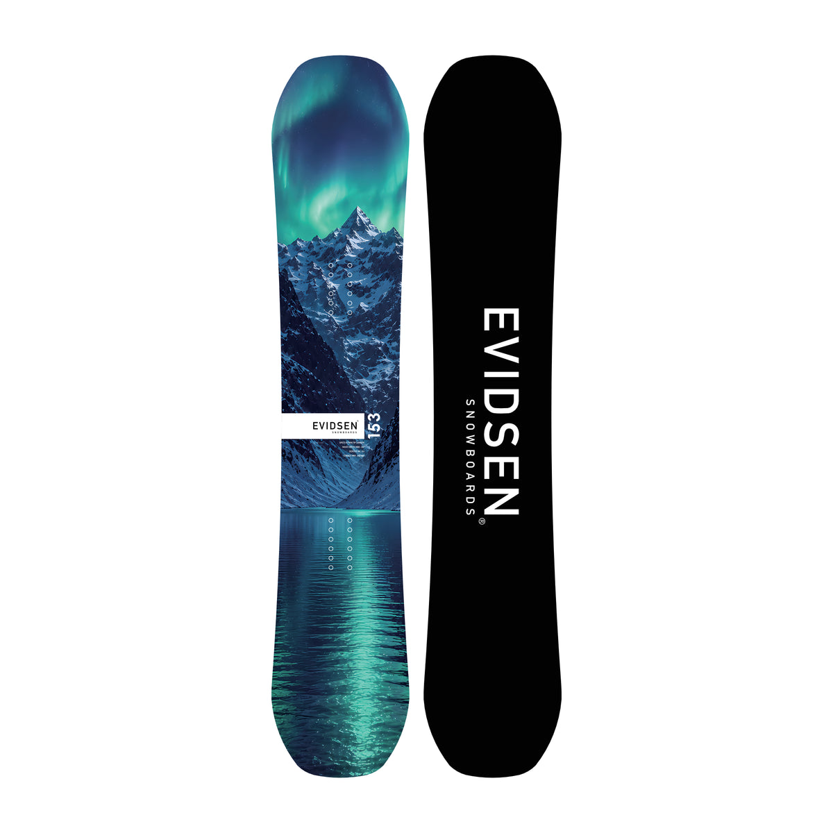 EVIDSEN SNOWBOARDS - Planche de Snowboard FJORD SERIES - Boreal - 153