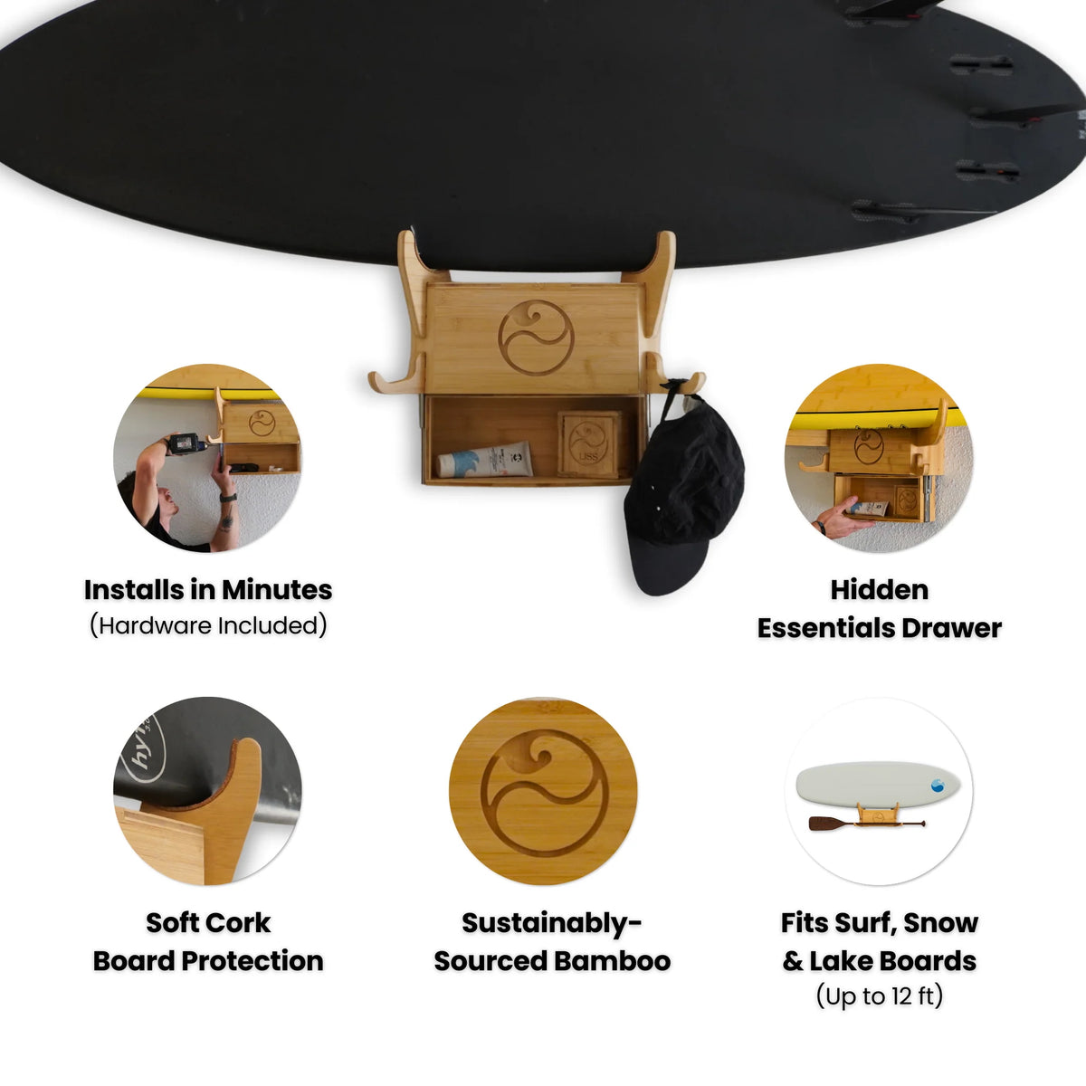 LISS - Surf Rack - Solo Rack