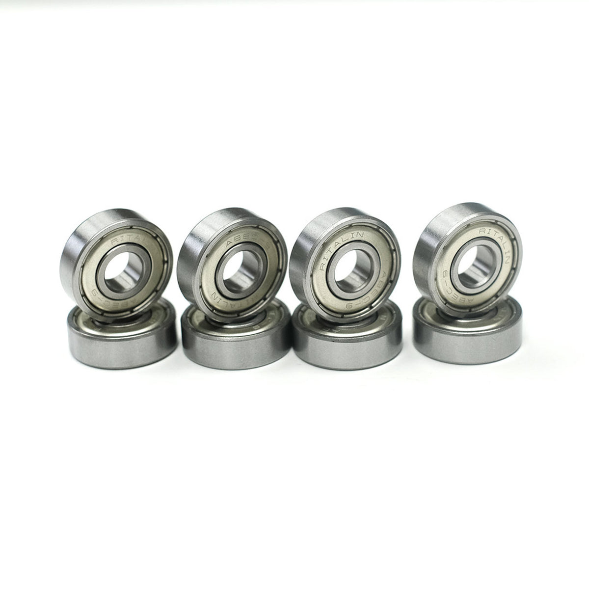 YOCAHER - Roulements Skateboard - Abec 9 Ritalin - Chrome